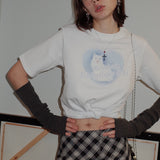 White Kitty Classic T-shirt