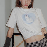 White Kitty Classic T-shirt