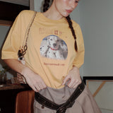 Antiqued Dalmatian Oversize T-shirt